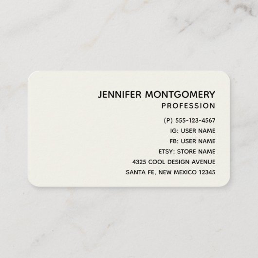 Roze Waterverf bloemen op strepen Visitekaartje (Achterkant)