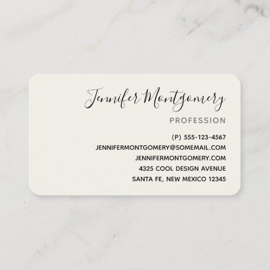 Roze Waterverf bloemen op strepen Visitekaartje (Achterkant)