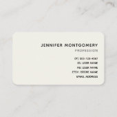 Roze Waterverf Bloemen op Stripes Visitekaartje (Achterkant)