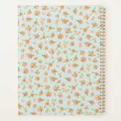  roze Waterverf bloemenmotief Mint Planner (Achterkant)