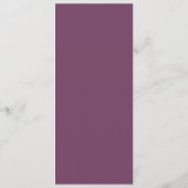 Roze Waterverf Bloemetuin Baby Shower Menu (Achterkant)