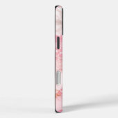 Roze Waterverf Bloemmotief Case-Mate iPhone Case (Achterkant / Rechts)