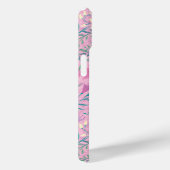 Roze waterverf bloemmotief Case-Mate iPhone case (Achterkant / Rechts)