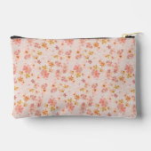 Roze Waterverf Bloemmotief Etui (Achterkant)