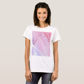 Roze Waterverf Break Shirt (Voorkant volledig)