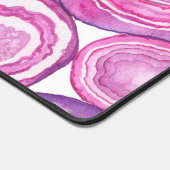 Roze waterverf bureaumat (Hoek)