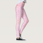 Roze Waterverf Butterflies Patroon Leggings (Rechts)