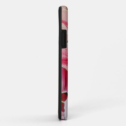 Roze waterverf Case-Mate iPhone case (Achterkant/rechts)