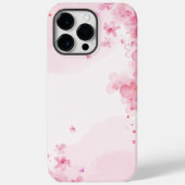 Roze Waterverf esthetisch Case-Mate iPhone Case (Achterkant)