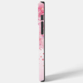 Roze Waterverf esthetisch Case-Mate iPhone Case (Achterkant / Links)