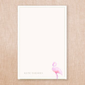 Roze Waterverf Flamingo Blocnote Post-it® Notes