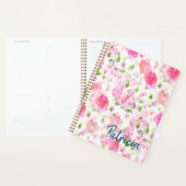 Roze Waterverf Floral Garden Pattern Planner (Display)