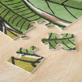  roze Waterverf Floral Spring Garden Art Legpuzzel (Zijkant)