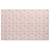 Roze Waterverf Floral Stof (Yard (91,4 cm))