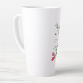 Roze waterverf florale "God is goed" latente mok (Linkerhoek)