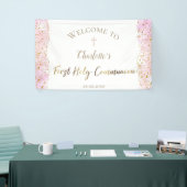 roze waterverf glitter | Eerste banner van de Geme (Beurs)