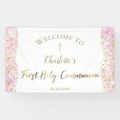 roze waterverf glitter | Eerste banner van de Geme (Horizontaal)