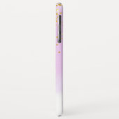 Roze Waterverf Gold Foil Glitter Confetti Case-Mate iPhone Case (Achterkant/links)