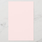 Roze Waterverf Gold Lijst Snoep Bar Wrapper Flyer (Achterkant)