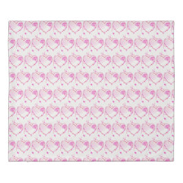 Roze Waterverf harten, grillige liefde decor