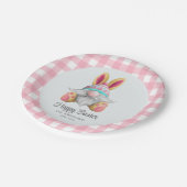 Roze Waterverf is sneller Papieren Bordje (Gekanteld)