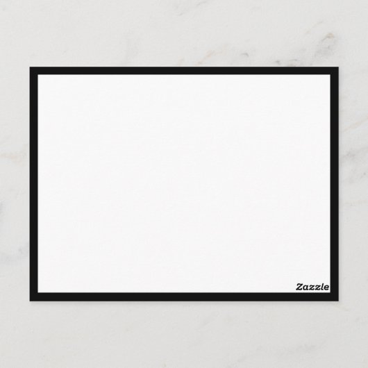 Roze waterverf jurk paspop Poshmark Dank je wel Briefkaart (Achterkant)