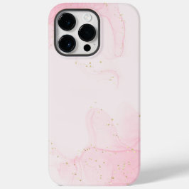 Roze Waterverf Kalm Case-Mate iPhone 14 Pro Max Hoesje