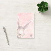 Roze Waterverf Konijn Post-it® Notes (Kantoor)
