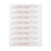 Roze Waterverf Leksel Floral Vrijgezellenfeest lab (Vel)