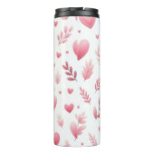 ROZE WATERVERF LIEFDE VALENTIJN HARTEN THERMOSBEKER (Achterkant)