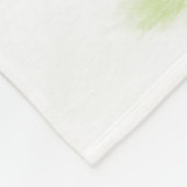 Roze Waterverf Little Piggy Fleece Deken (Hoek)