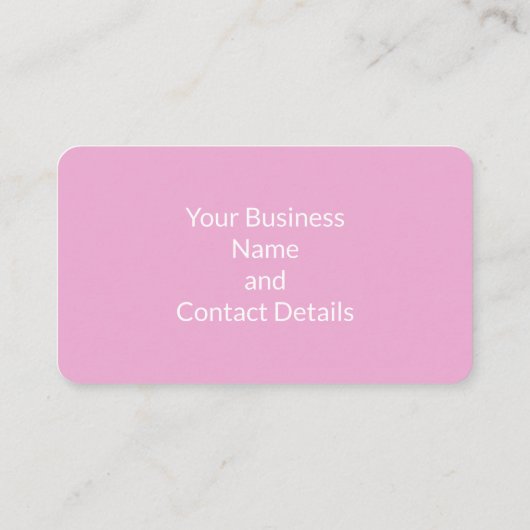  roze Waterverf Loyalty Kaart (Achterkant)