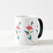 Roze waterverf magische mok (Voorkant rechts)