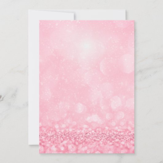 Roze Waterverf Moederdag e-invite Kaart (Achterkant)