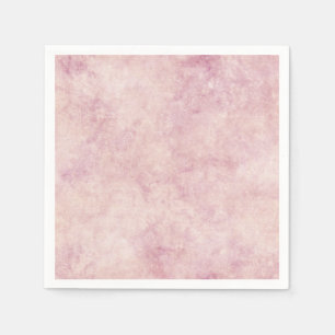 Roze Waterverf Pastel Servet