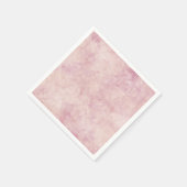 Roze Waterverf Pastel Servet (Hoek)