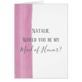 Roze Waterverf penseelstreek gemaakt van het Honde