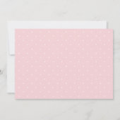 Roze Waterverf Peonies Foto Baptismo Kaart (Achterkant)