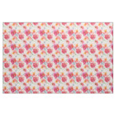 Roze Waterverf Peony-ventilator Stof (Fat Quarter)