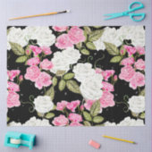 Roze Waterverf pioenroos bloemenontkoppeling Tissuepapier (Craft)