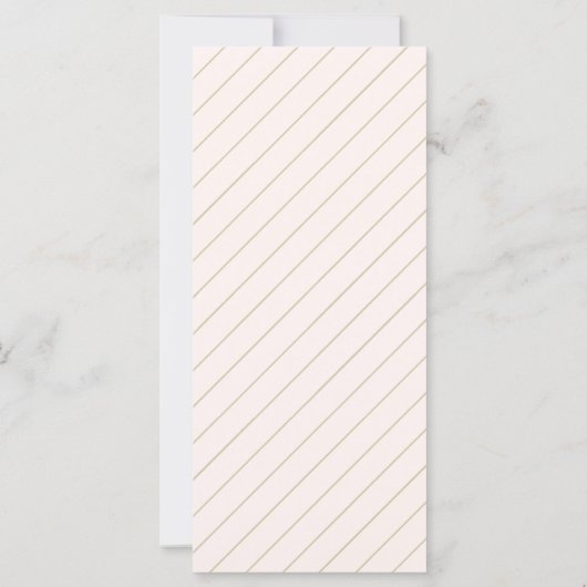 Roze waterverf pioenrozen bloemenbruiloft menu Kaa (Achterkant)