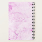 Roze Waterverf Planner (Achterkant)
