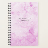 Roze Waterverf Planner (Voorkant)
