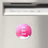 Roze waterverf positief ja u kunt bericht citaat magneet (Insitu (Vaatwasser))