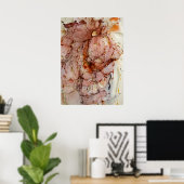  roze Waterverf Poster (Thuiskantoor)