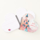 Roze Waterverf Princess Notitieboek (Binnen)