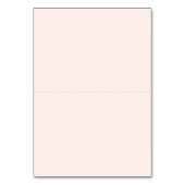 Roze Waterverf Ranunculus Wedding Plaats Kaart (Achterkant)