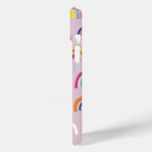 Roze waterverf regenboog Case-Mate iPhone case (Achterkant / Links)
