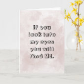 Roze Waterverf Romantisch Jubileum Kaart (Gele Bloem)