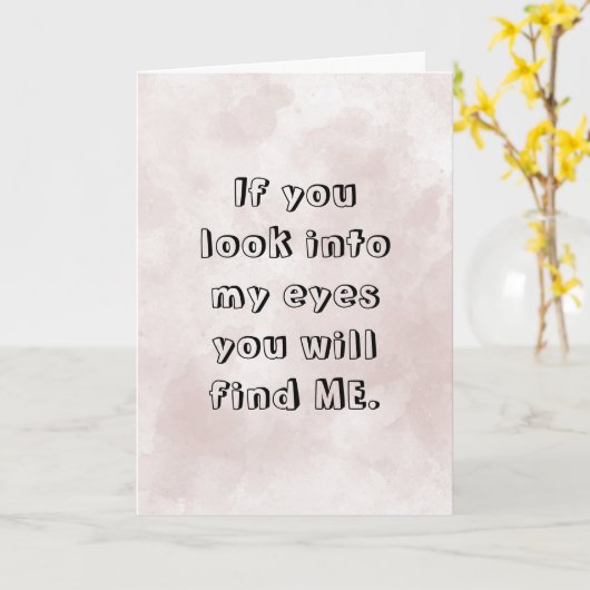 Roze Waterverf Romantisch Jubileum Kaart (Gele Bloem)